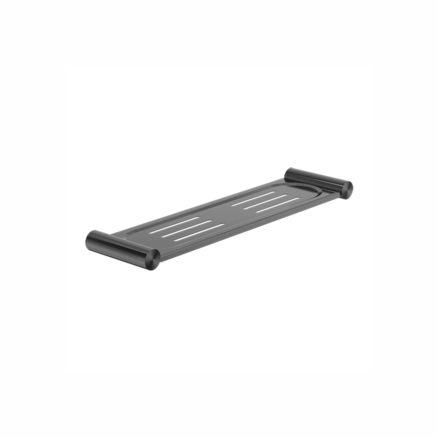 New Mecca Metal Shower Shelf Gun Metal gallery detail image