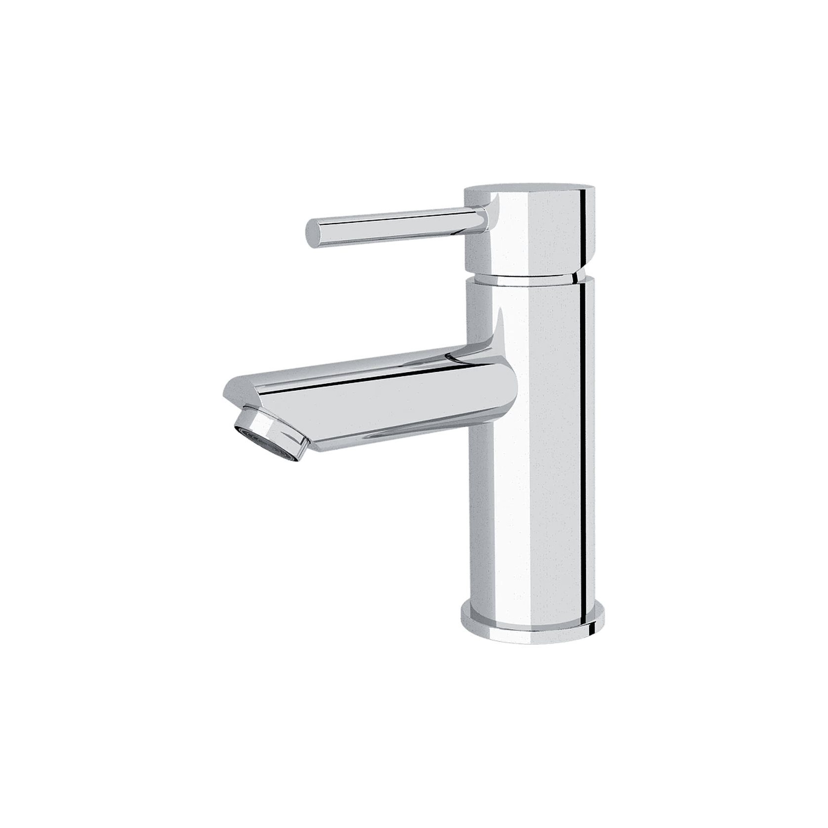 Dolce Basin Mixer Straight Spout Chrome gallery detail image