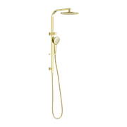 Bianca Twin Shower | Brushed Gold gallery detail image