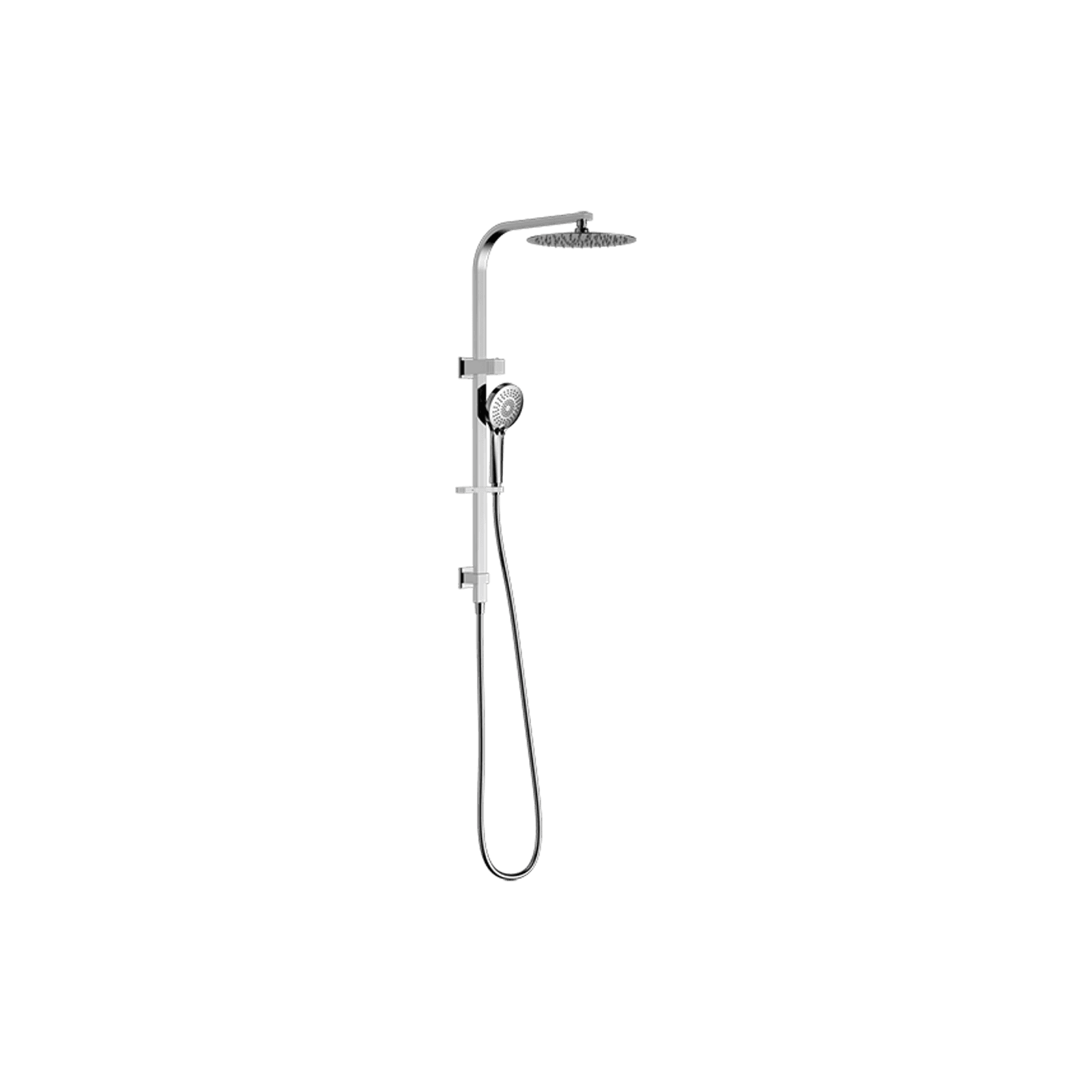 Bianca Twin Shower | Chrome gallery detail image