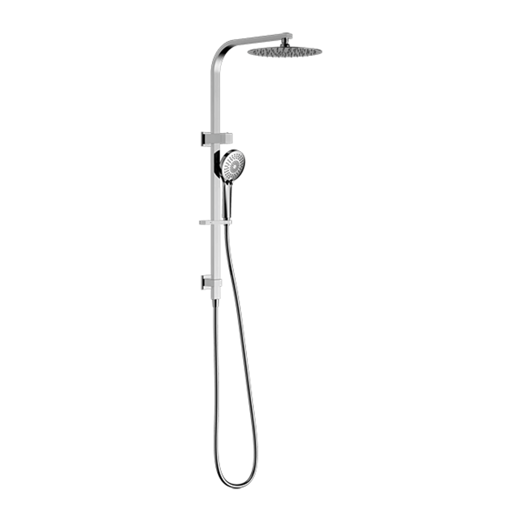 Bianca Twin Shower | Chrome gallery detail image