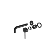 Dolce Wall Basin/Bath Mixer Separate Back Plate Trim Kits Only Matte Black gallery detail image