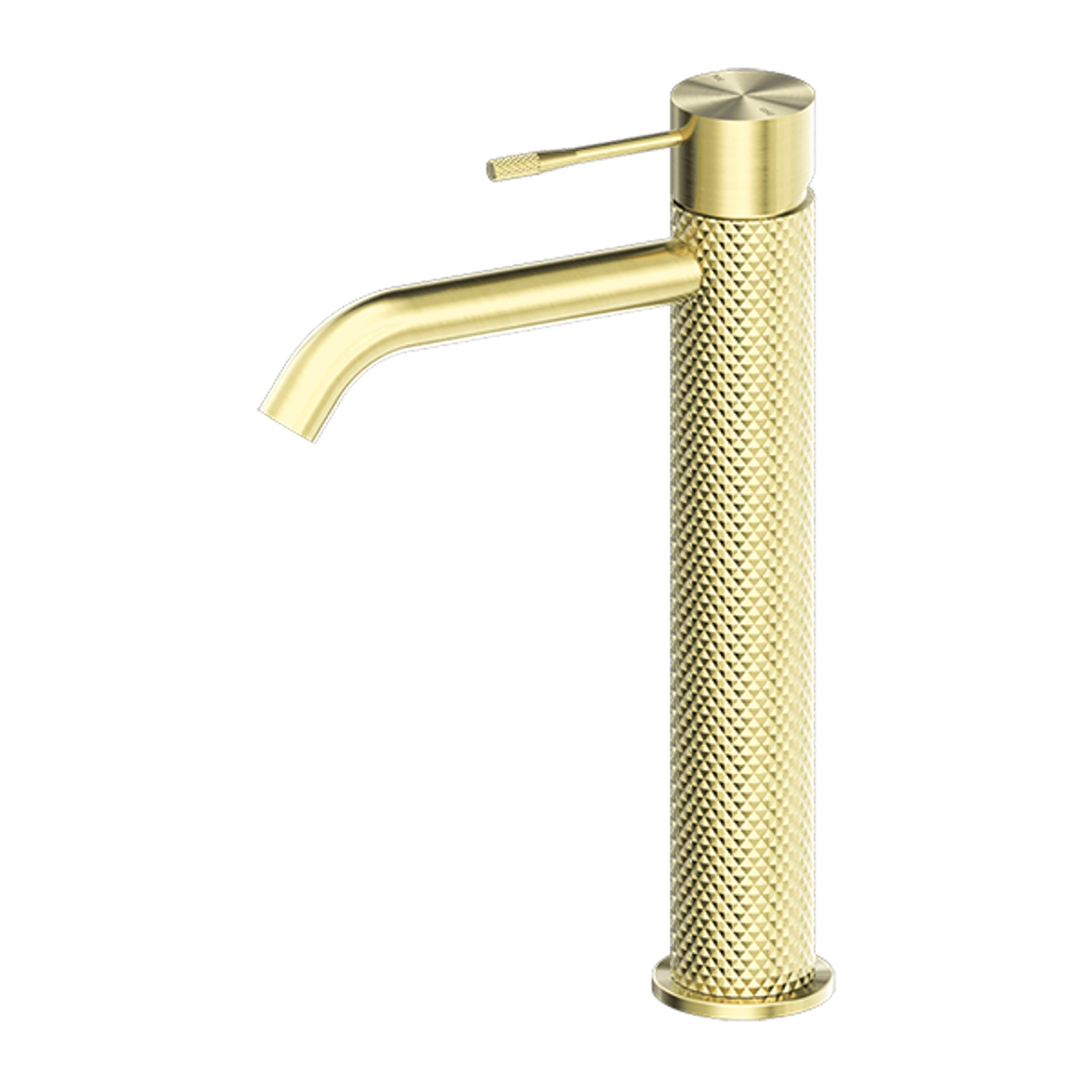 Opal Tall Basin Mixer Brushed Gold gallery detail image