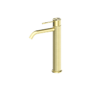 Opal Tall Basin Mixer Brushed Gold gallery detail image