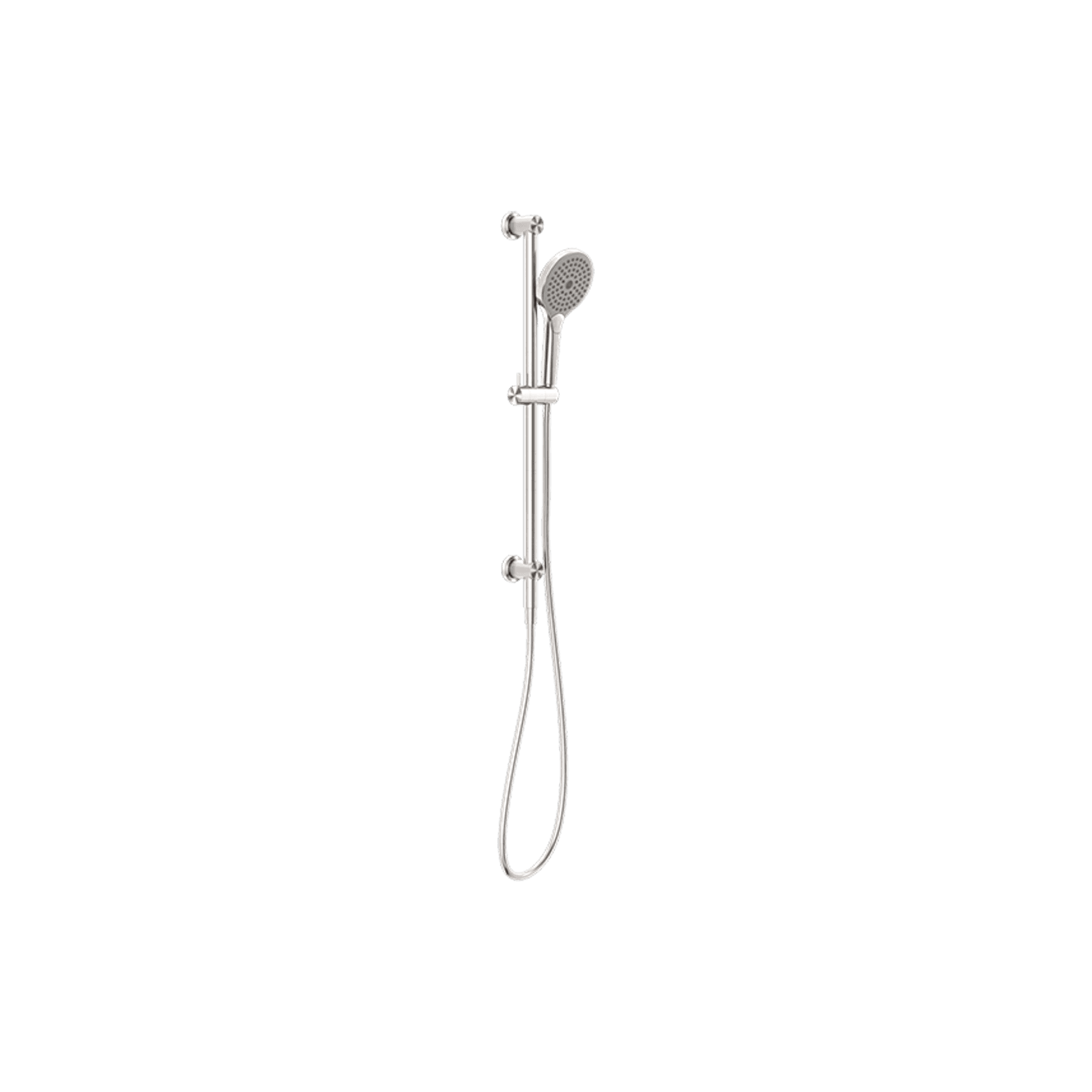 Opal Shower Rail With Air Shower II Brushed Nickel gallery detail image