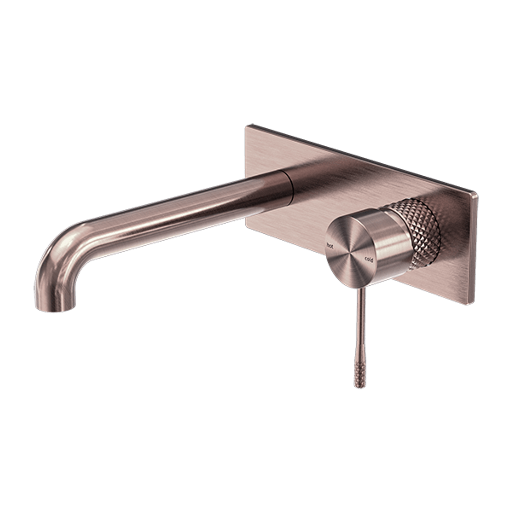 Opal Wall Basin/Bath Mixer 260mm Brushed Bronze gallery detail image