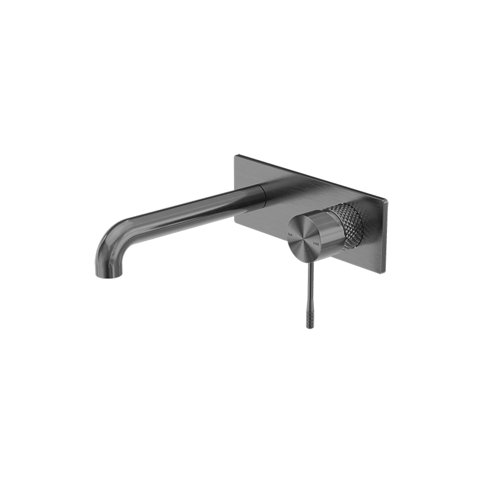 Opal Wall Basin/Bath Mixer 160mm Graphite gallery detail image
