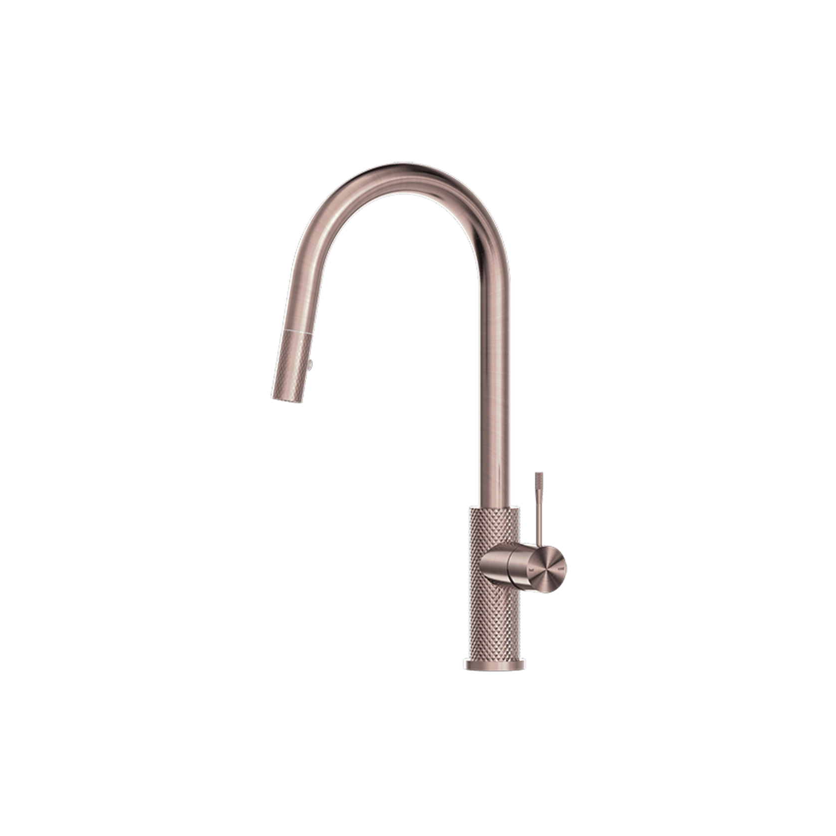 Opal Pull Out Sink Mixer With Vegie Spray Function Brushed Bronze gallery detail image