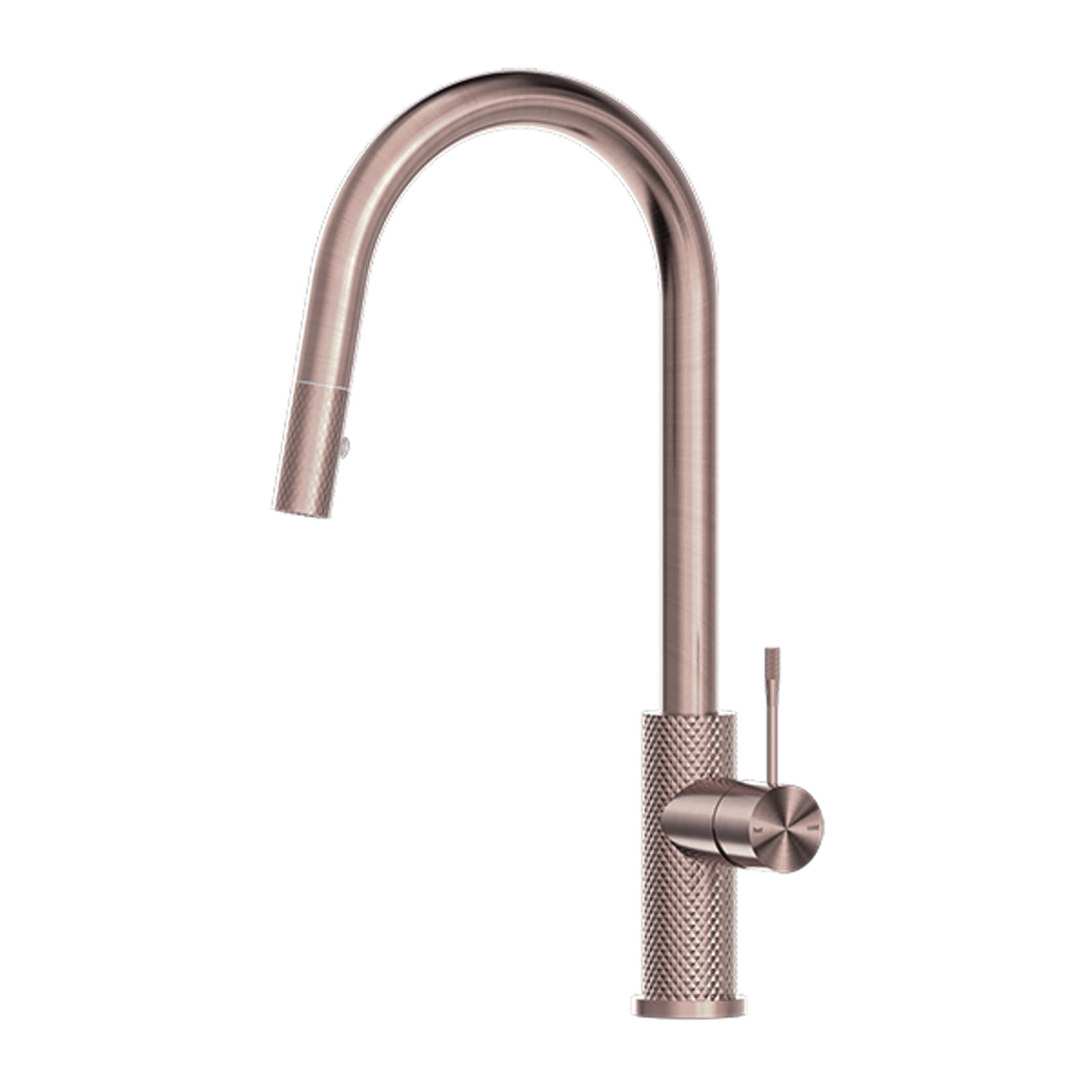 Opal Pull Out Sink Mixer With Vegie Spray Function Brushed Bronze gallery detail image