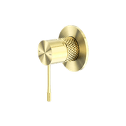 Opal Shower Mixer 80mm Plate Brushed Gold gallery detail image