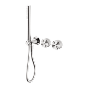 Opal Shower System Separate Plate Brushed Nickel gallery detail image