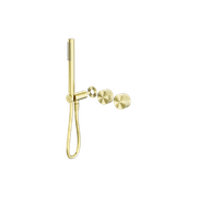 Opal Shower System Separate Plate Kit Brushed Gold gallery detail image