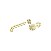 Opal Wall Basin/Bath Set 160mm Kit Brushed Gold gallery detail image