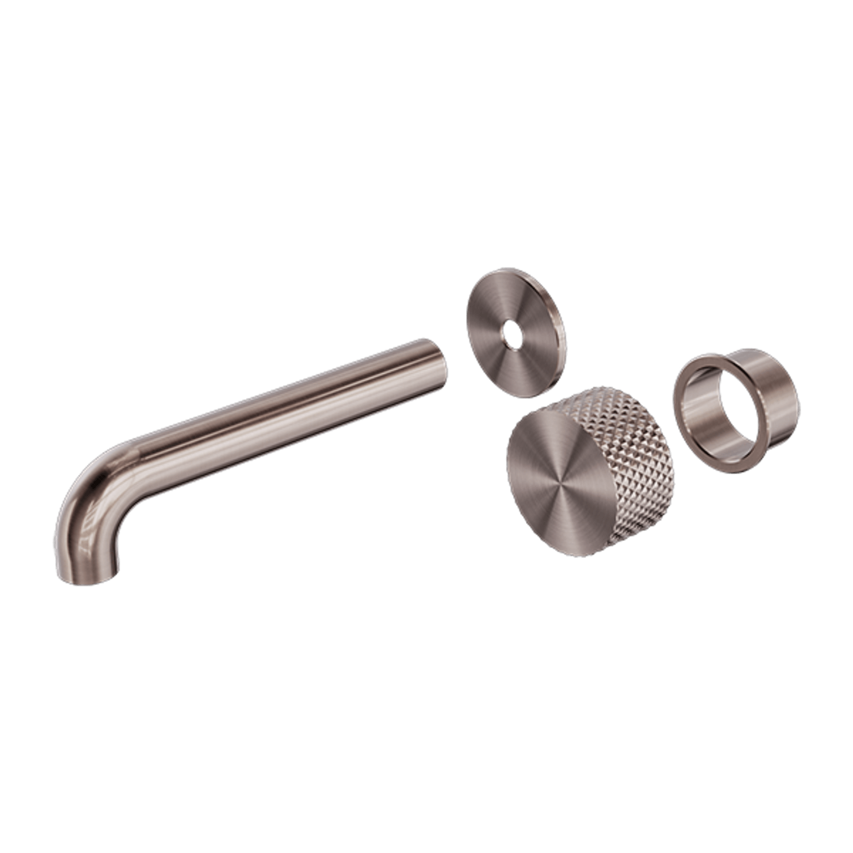 Opal Wall Basin/Bath Set 260mm Kit Brushed Bronze gallery detail image