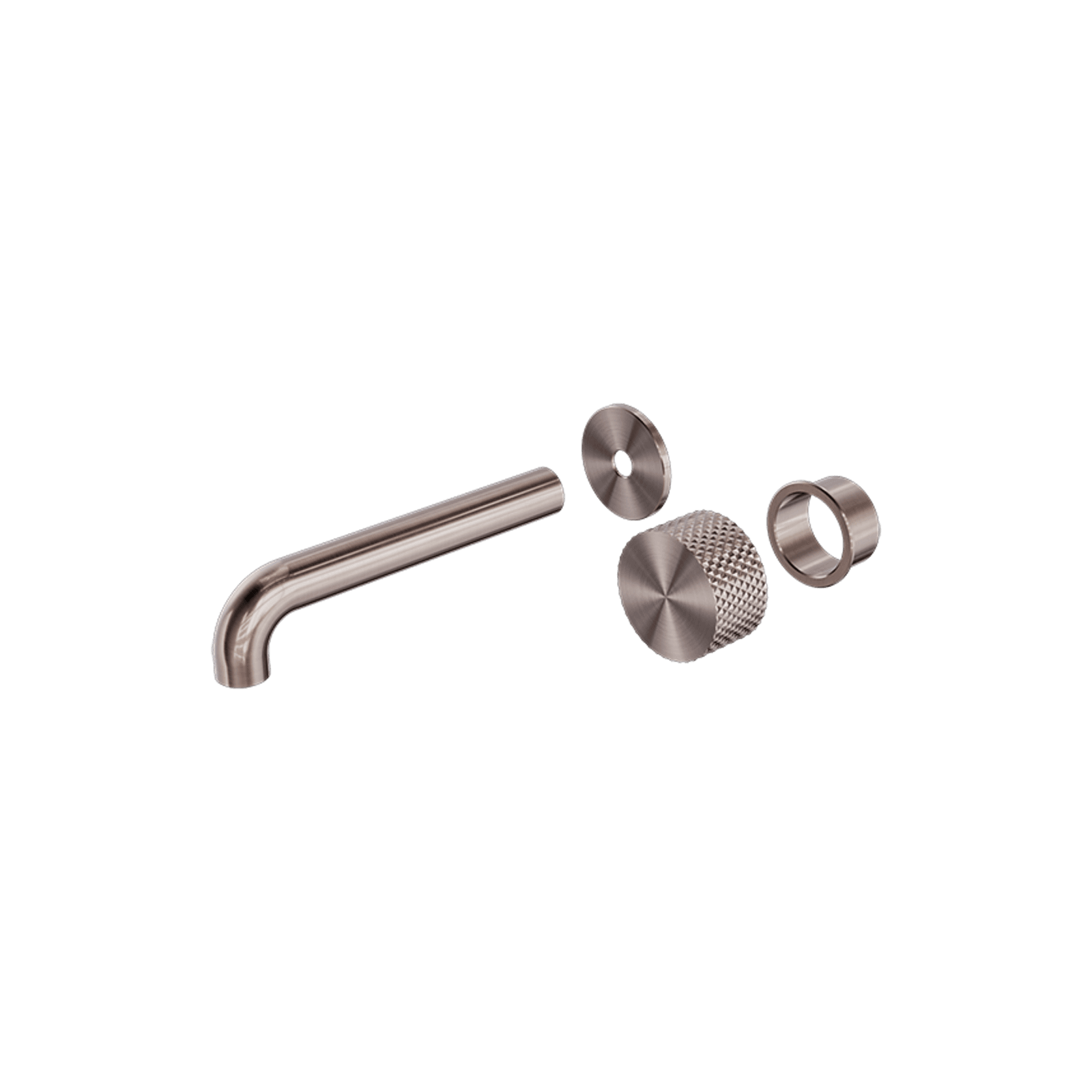 Opal Wall Basin/Bath Set 160mm Kit Brushed Bronze gallery detail image