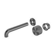 Opal Wall Basin/Bath Set 120mm Kit Graphite gallery detail image