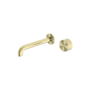 Opal Wall Basin/Bath Set 230mm Brushed Gold gallery detail image