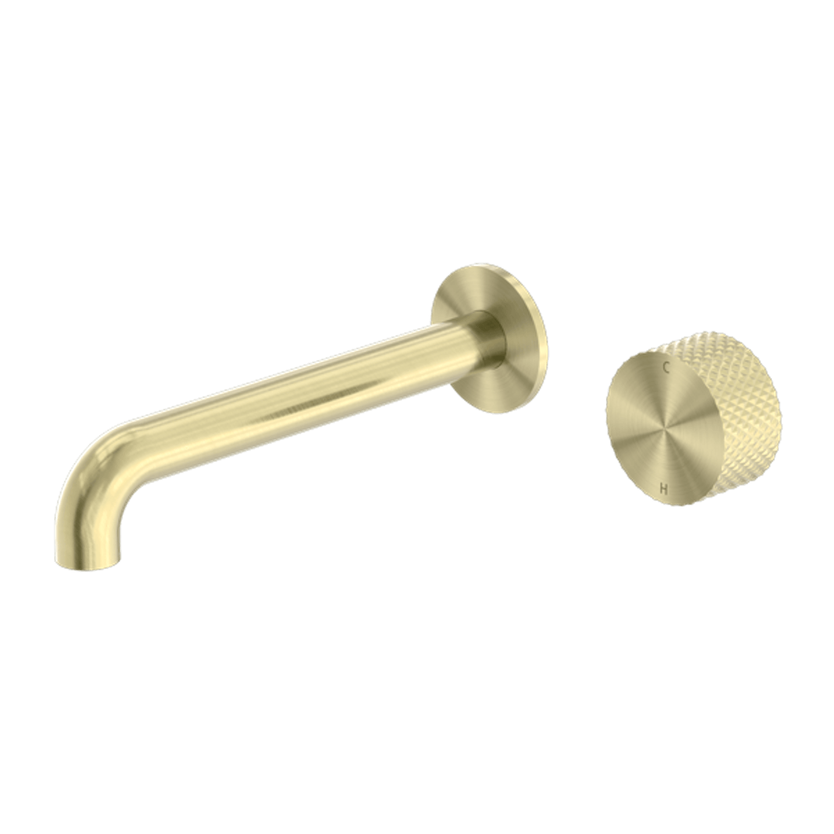 Opal Wall Basin/Bath Set 260mm Brushed Gold gallery detail image