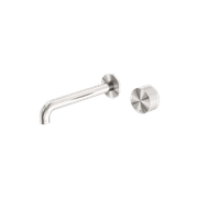 Opal Wall Basin/Bath Set 230mm Brushed Nickel gallery detail image