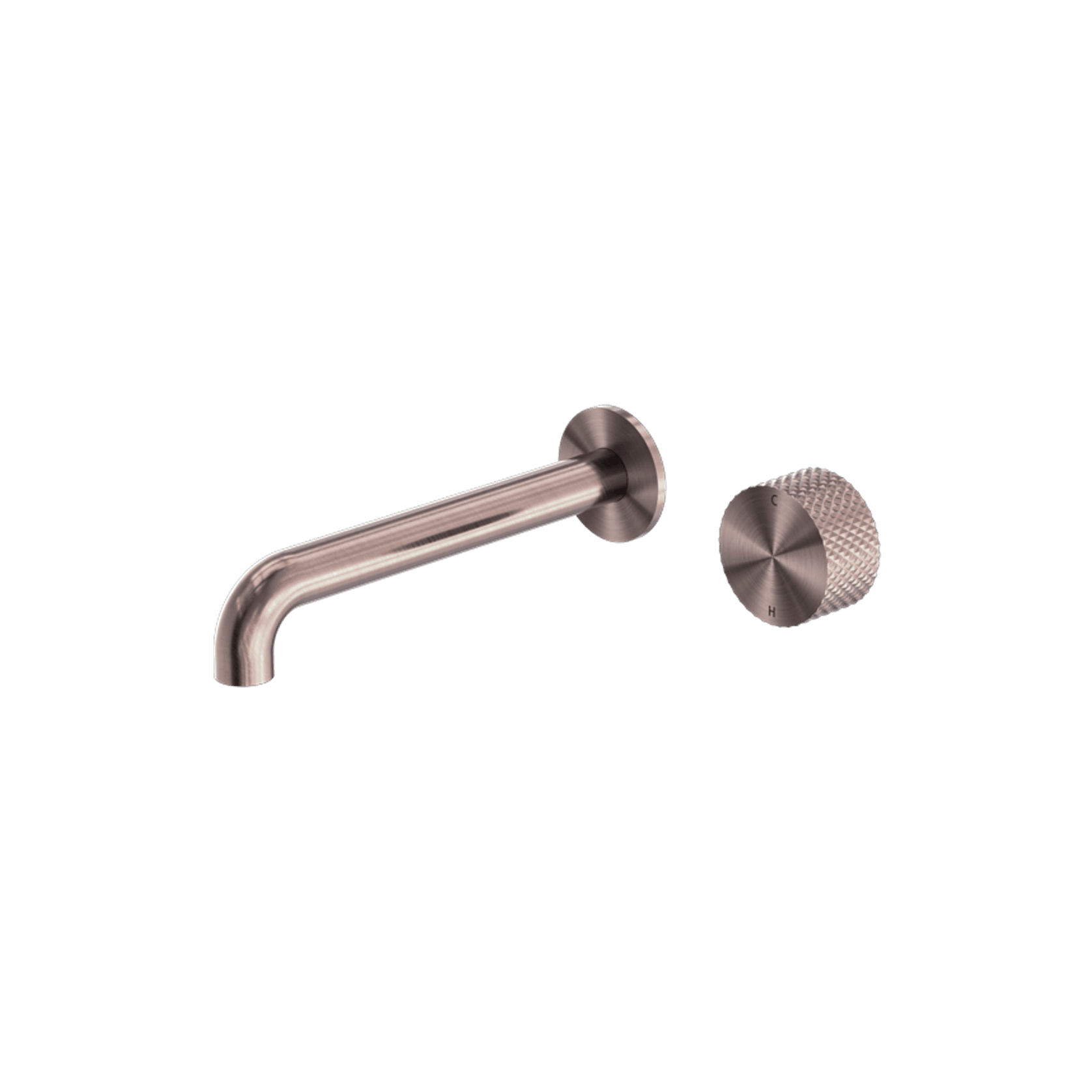 Opal Wall Basin/Bath Set 185mm Brushed Bronze gallery detail image