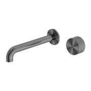 Opal Wall Basin/Bath Set 260mm Graphite gallery detail image