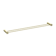 Opal Double Towel Rail 800mm Brushed Gold gallery detail image