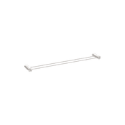 Opal Double Towel Rail 800mm Brushed Nickel gallery detail image