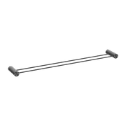 Opal Double Towel Rail 800mm Graphite gallery detail image