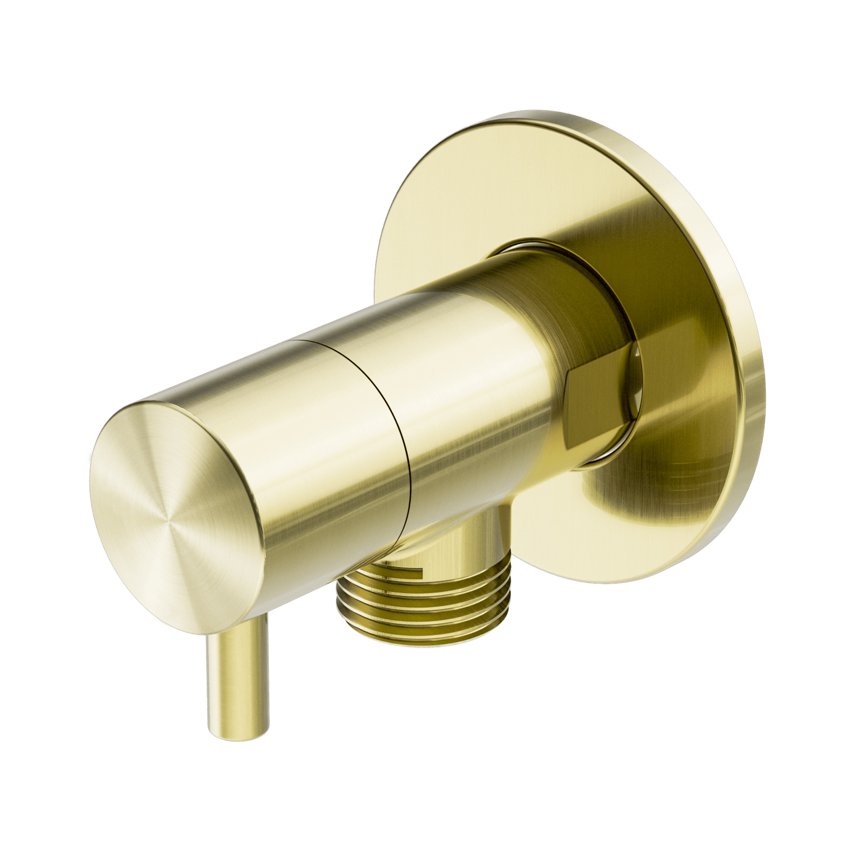 Mini Cistern Stop Brushed Gold gallery detail image