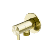 Mini Cistern Stop Brushed Gold gallery detail image