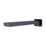 Celia Fixed Bath Spout Only Matte Black gallery detail image