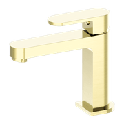 Ecco Basin Mixer Brushed Gold gallery detail image