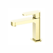 Ecco Basin Mixer Brushed Gold gallery detail image