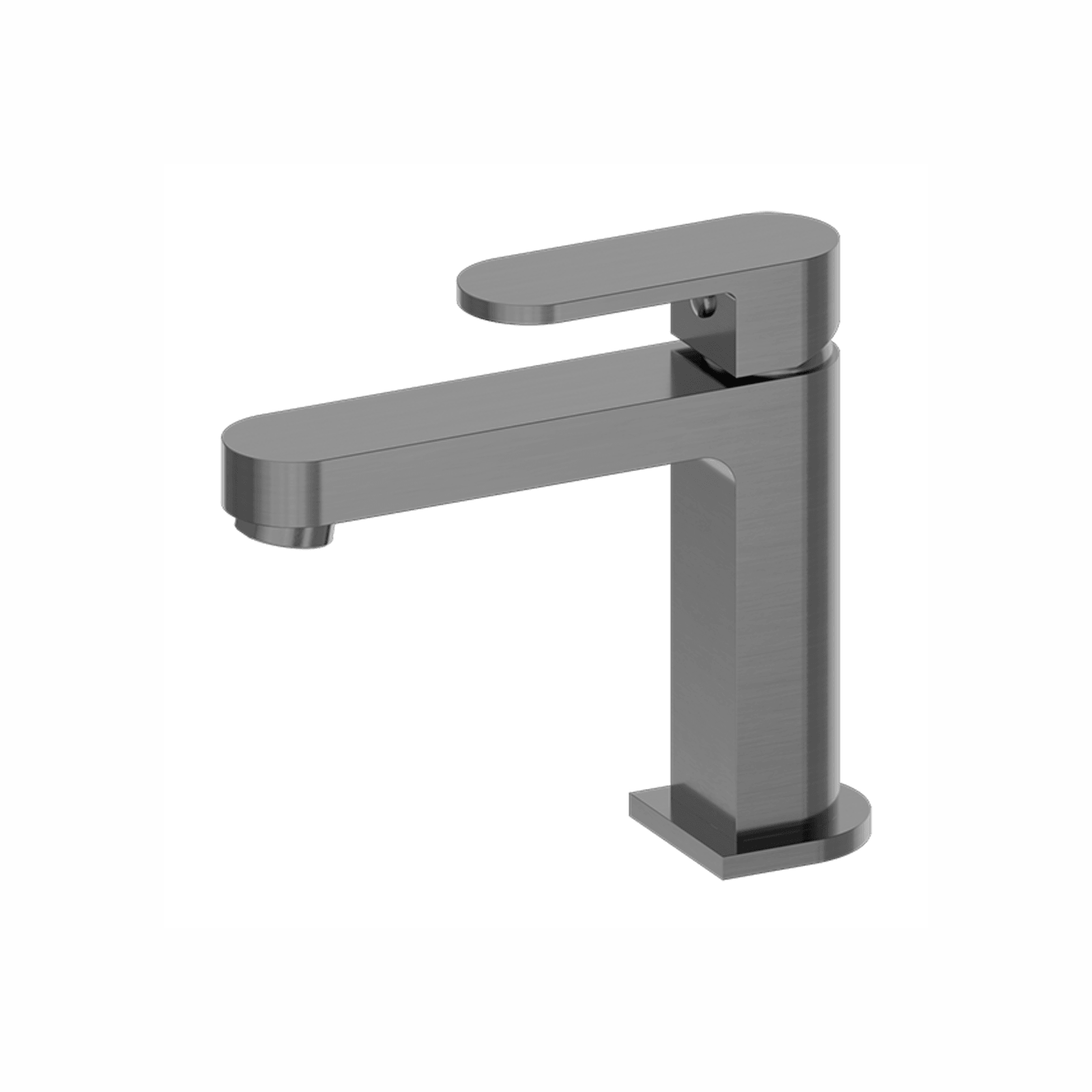Ecco Basin Mixer Gun Metal gallery detail image