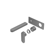 Ecco Wall Basin/Bath Mixer Trim Kits Only Gun Metal gallery detail image