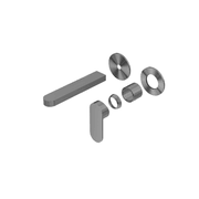 Ecco Wall Basin/Bath Mixer Separate Back Plate Trim Kits Only Gun Metal gallery detail image