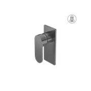 Ecco Shower Mixer Gun Metal gallery detail image