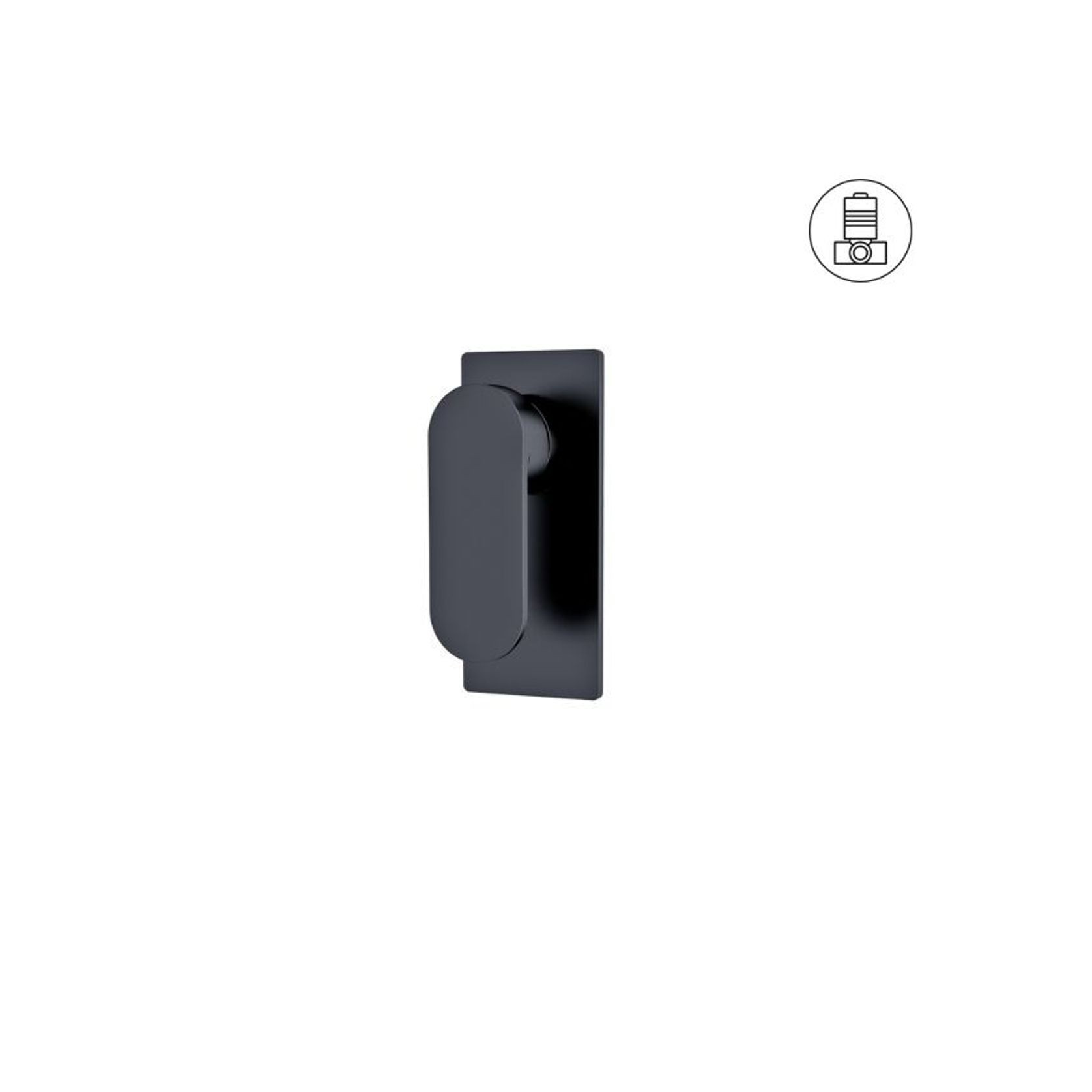 Ecco Shower Mixer Matte Black gallery detail image