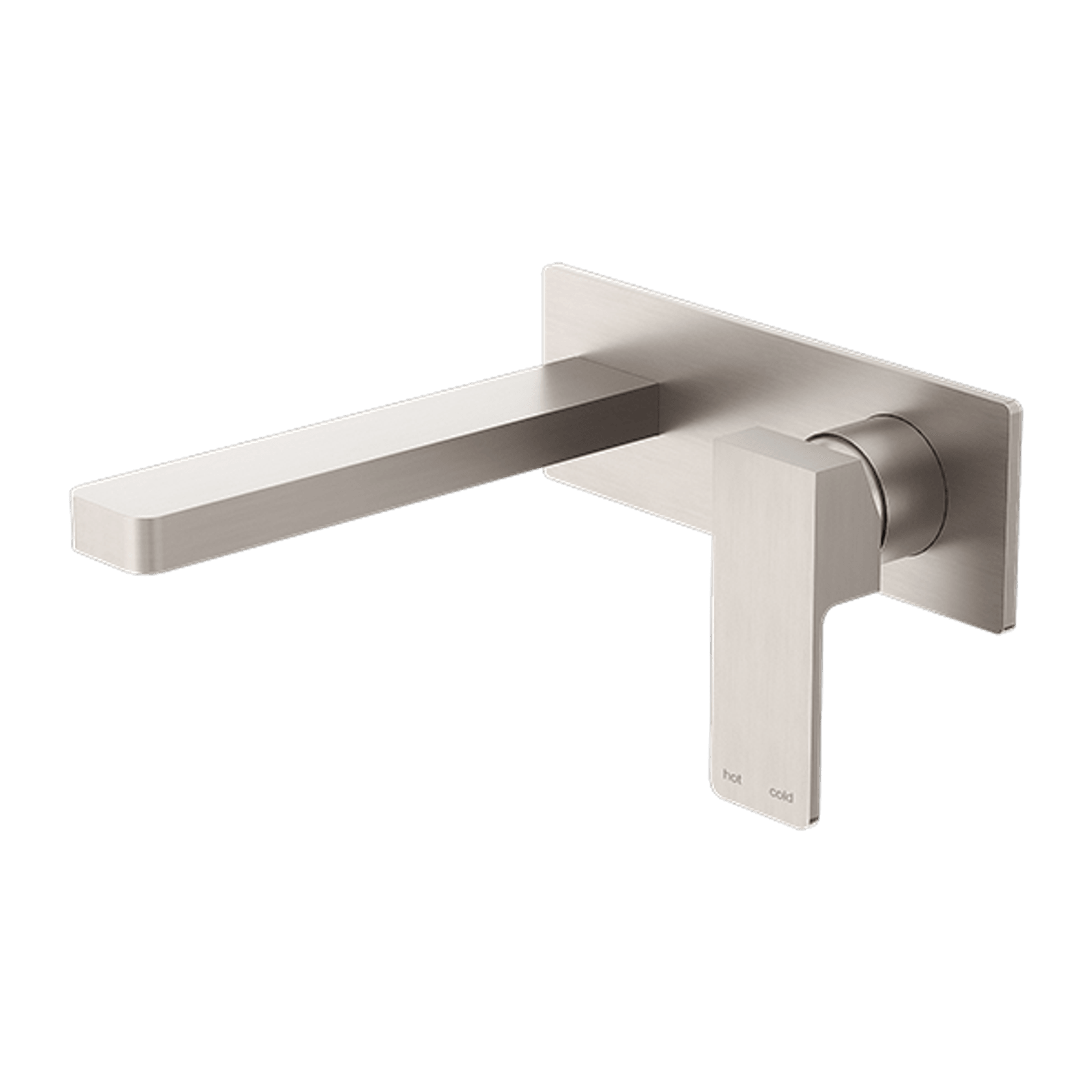 Celia Wall Basin/Bath Mixer Brushed Nickel gallery detail image