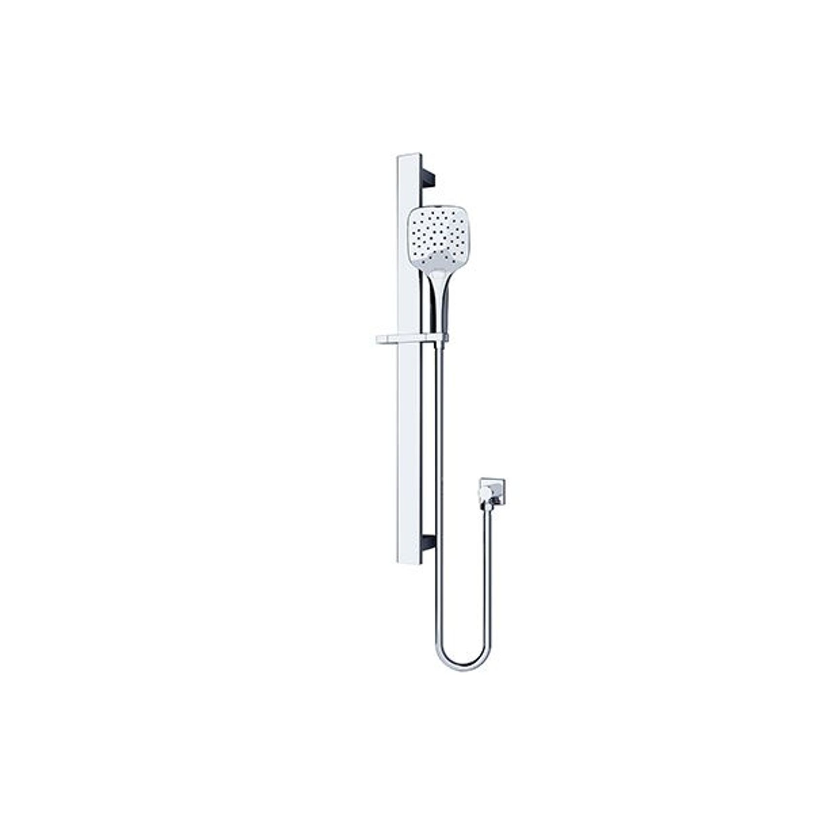 Rain Square 3 Function Shower Rail Chrome gallery detail image