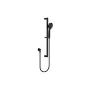 Ecco Shower Rail With Air Shower Matte Black gallery detail image