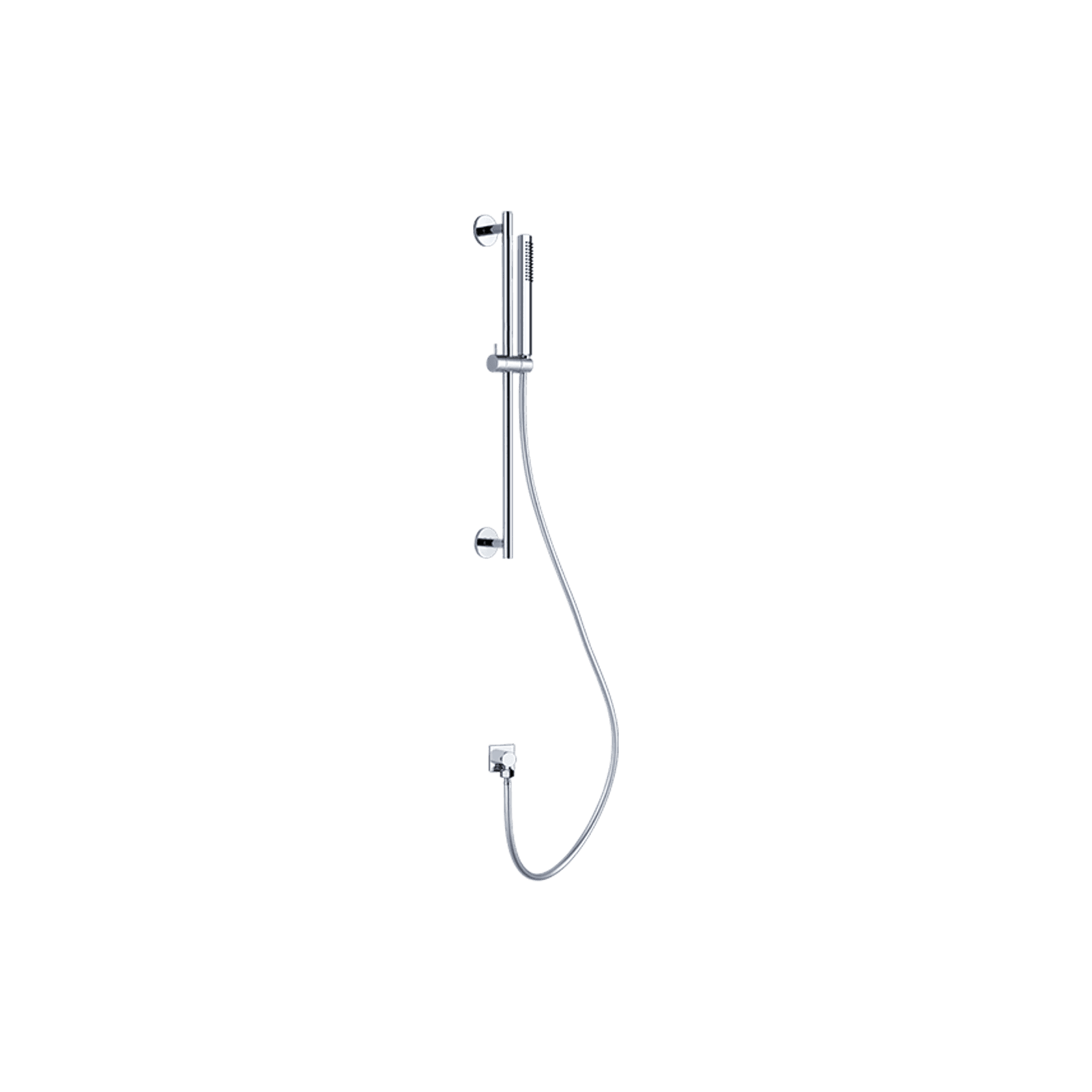 Dolce Shower Rail With Slim Hand Shower Chrome gallery detail image