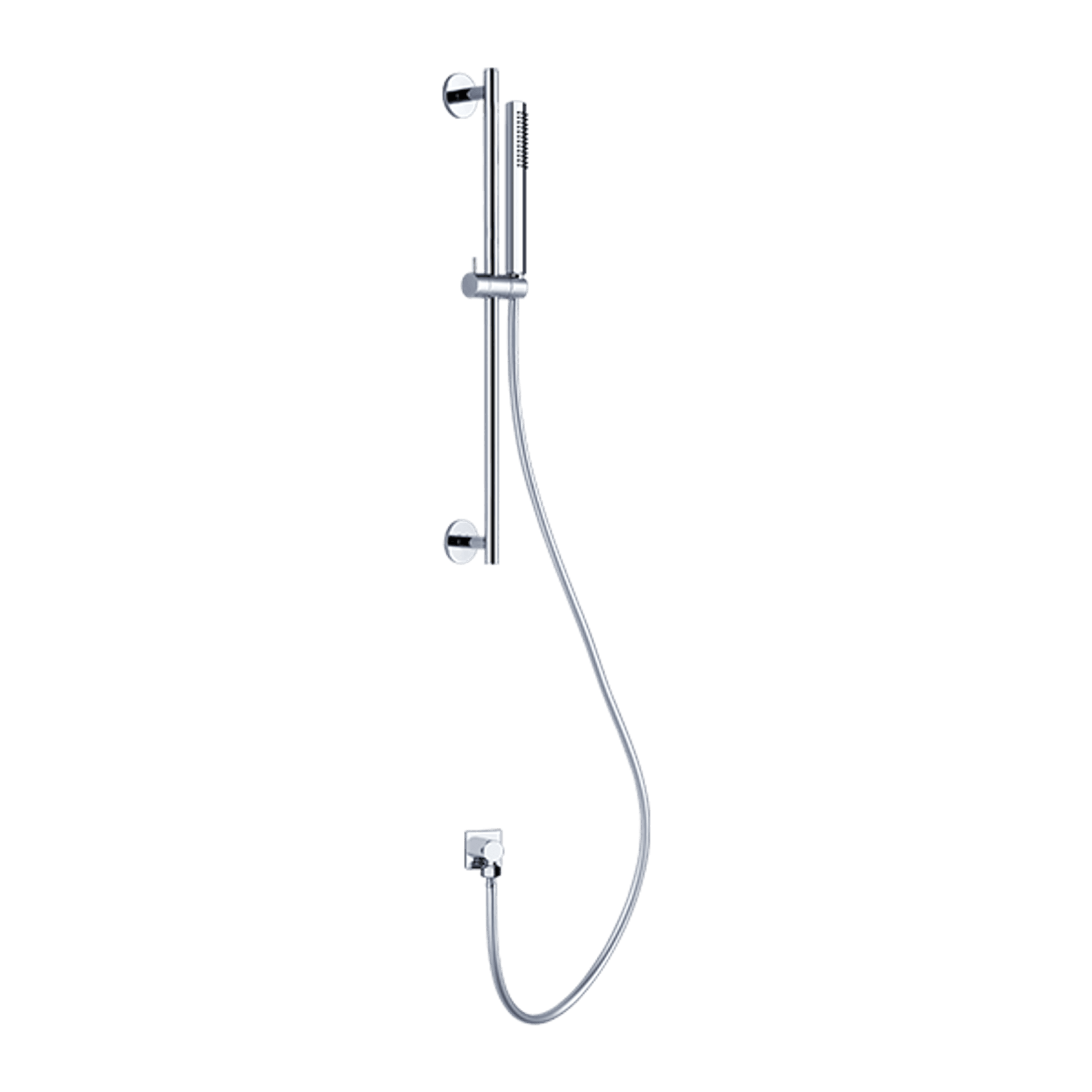 Dolce Shower Rail With Slim Hand Shower Chrome gallery detail image
