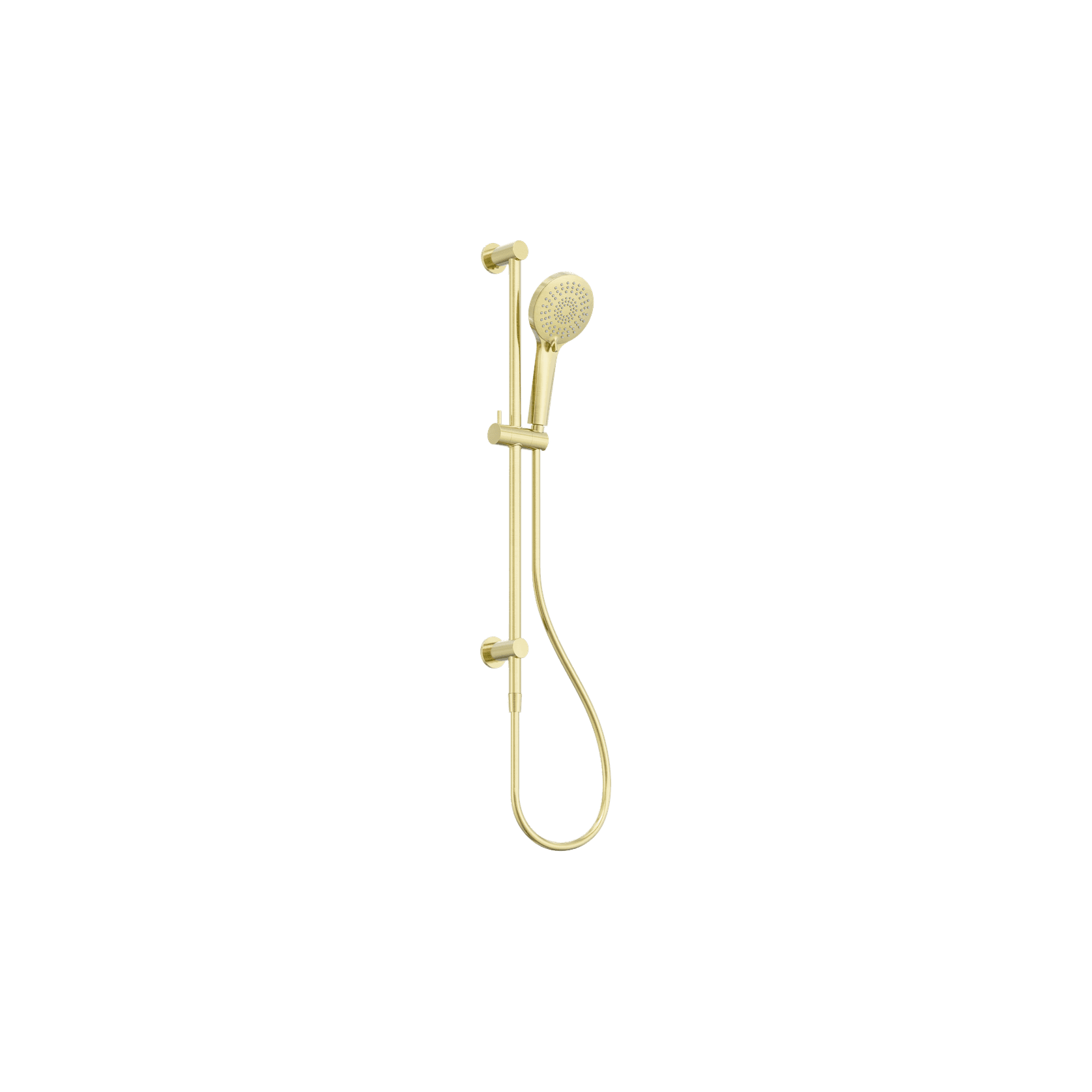 3-Function Shower Rail Brushed Gold gallery detail image