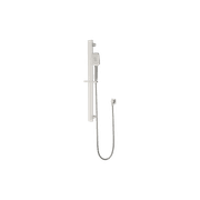 Celia New Shower Rail Brushed Nickel gallery detail image