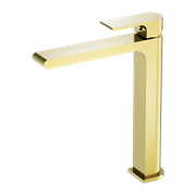 Bianca Tall Basin Mixer | Brushed Gold gallery detail image
