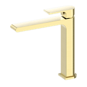 Bianca Mid Tall Basin Mixer | Brushed Gold gallery detail image