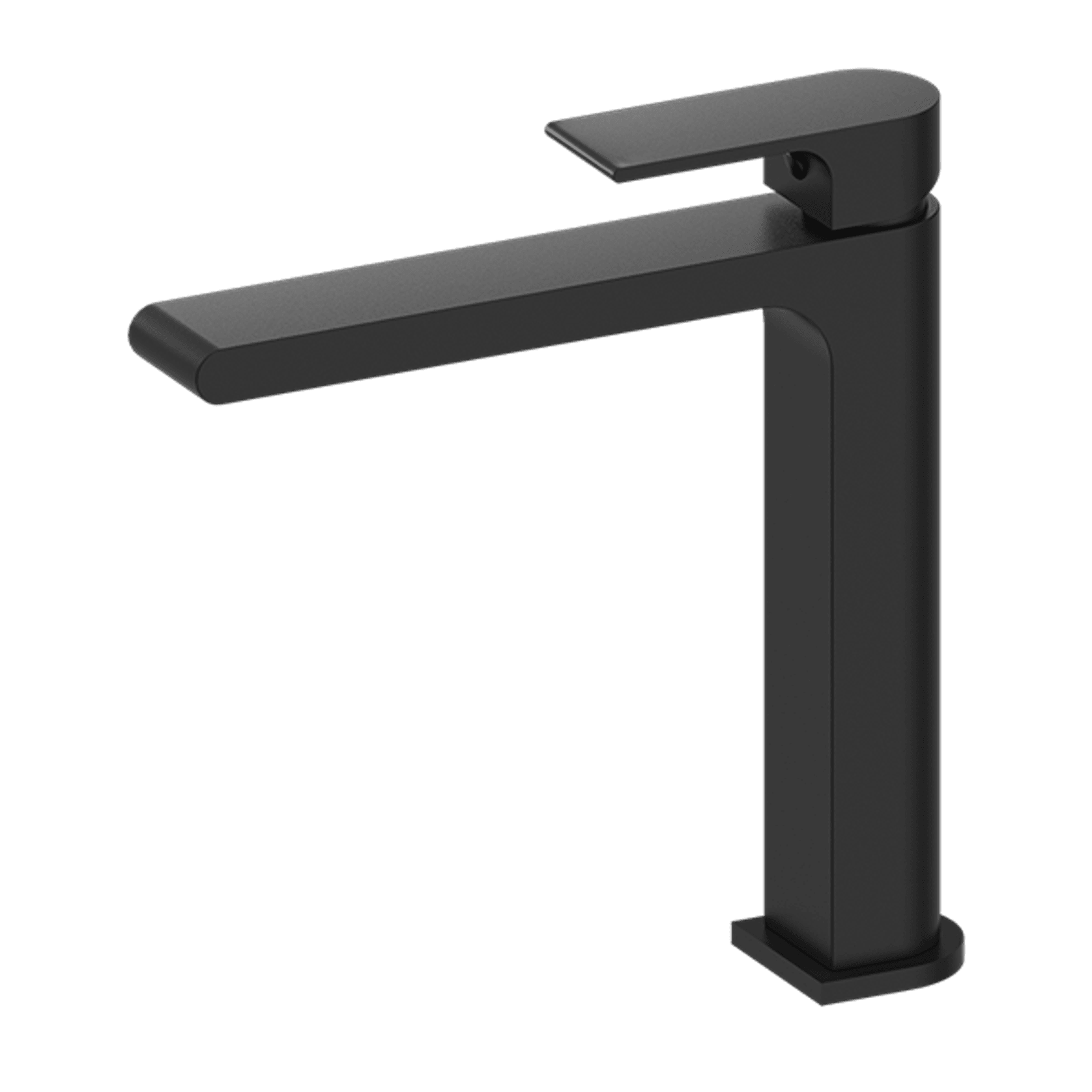 Bianca Mid Tall Basin Mixer | Matte Black gallery detail image