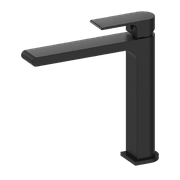 Bianca Mid Tall Basin Mixer | Matte Black gallery detail image