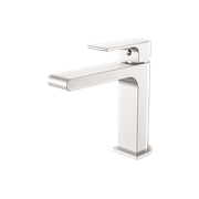 Bianca Basin Mixer Straight Spout | Brushed Nickel gallery detail image